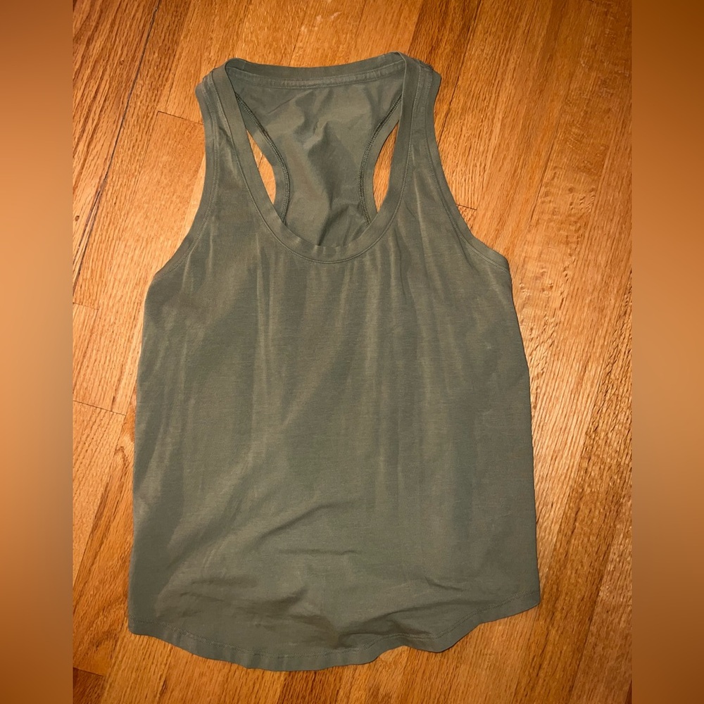 LULULEMON GREEN TANK TOP